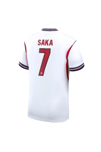 Englanti Bukayo Saka #7 Jalkapallovaatteet Kotipaita MM-kisat 2026 Lyhythihainen